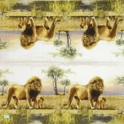 1serviette papier Lion-5