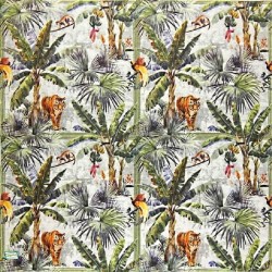 1 serviette Animaux Afrique-31