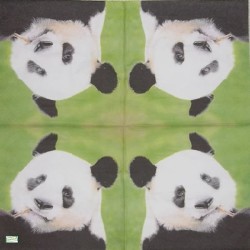 1serviette papier Panda-34