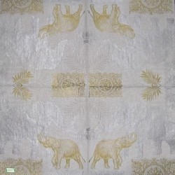 1serviette papier Eléphants-35