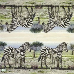 1serviette papier Zèbres-37