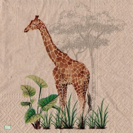1serviette papier Girafe-48