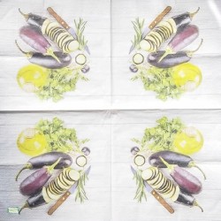 1serviette Les Légumes-12