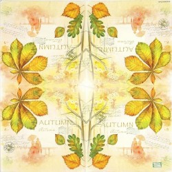 1serviette papier Feuillage-10