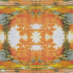 1serviette papier Feuillage-12