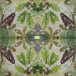 1serviette papier Feuillage-18