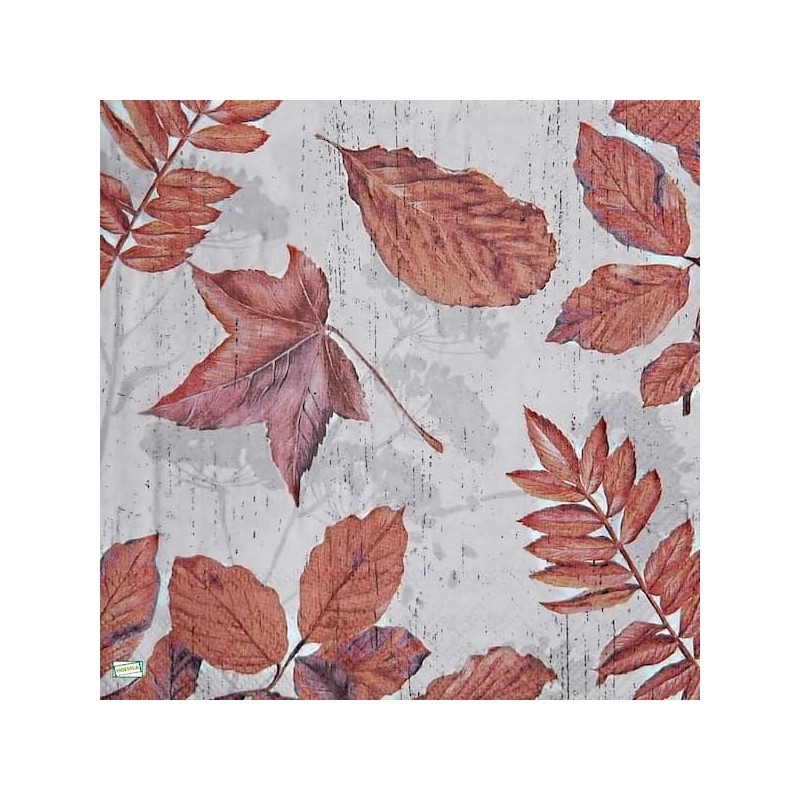 1serviette papier Feuillage-55