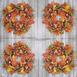 1serviette papier Feuillage-33