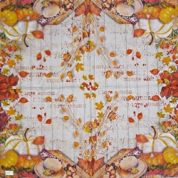 1serviette papier Feuillage-52