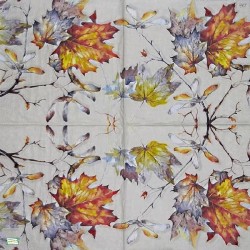 1serviette papier Feuillage-54