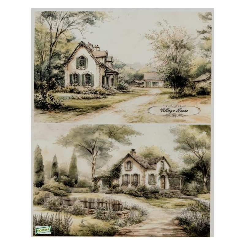 1 papier riz Paysage-R2579
