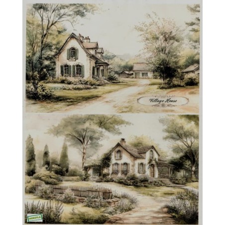 1 papier riz Paysage-R2579