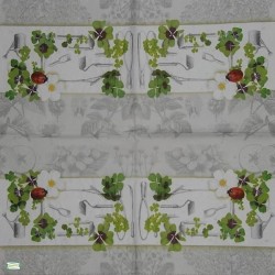 1 serviette papier Divers-36