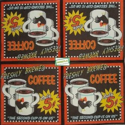 1 serviette papier Divers - 43