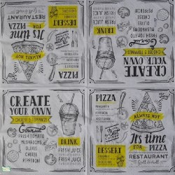 1 serviette Cuisine -52