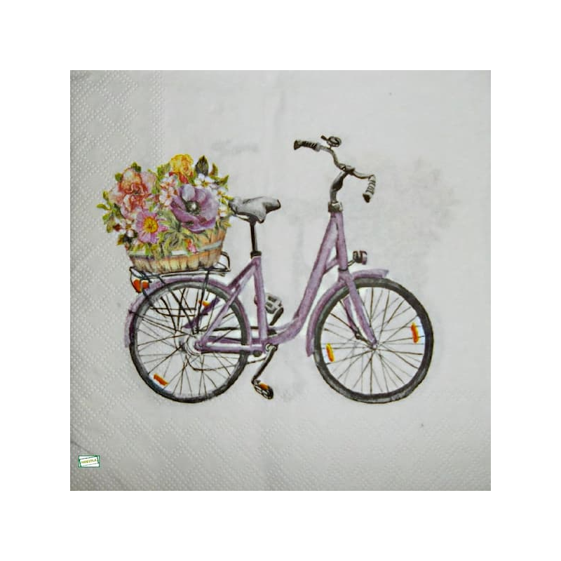 1 serviette papier Le Vélo -3