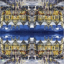 1serviette Paysage Enneigé-18