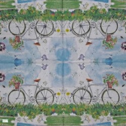 1 serviette papier Le Vélo -8