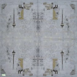 1serviette Paysage Enneigé-77