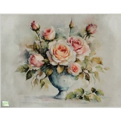 1papier de riz Fleurs-R2461