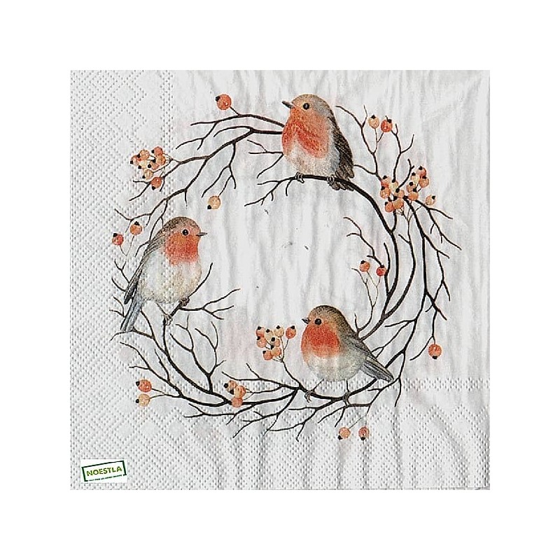 1serviette papier Moineaux-41