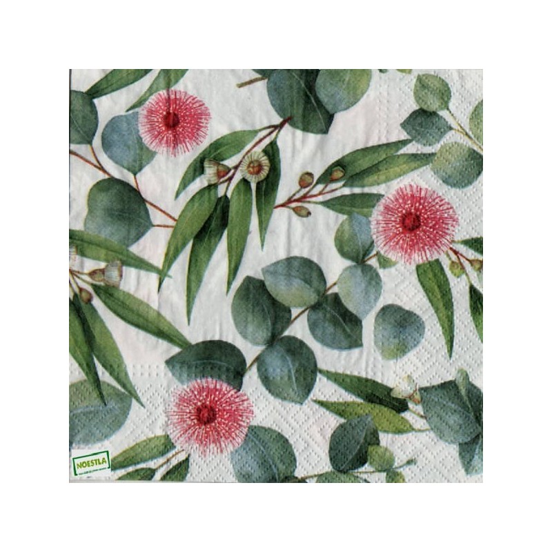 1 serviette Autres Fleurs -14