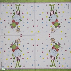 serviette papier Grenouille-24