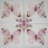 1serviette papier Papillons-1