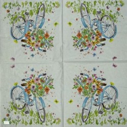 1 serviette papier Le Vélo-12