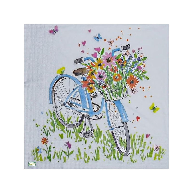 1 serviette papier Le Vélo-12