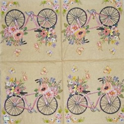 1 serviette papier Le Vélo-13