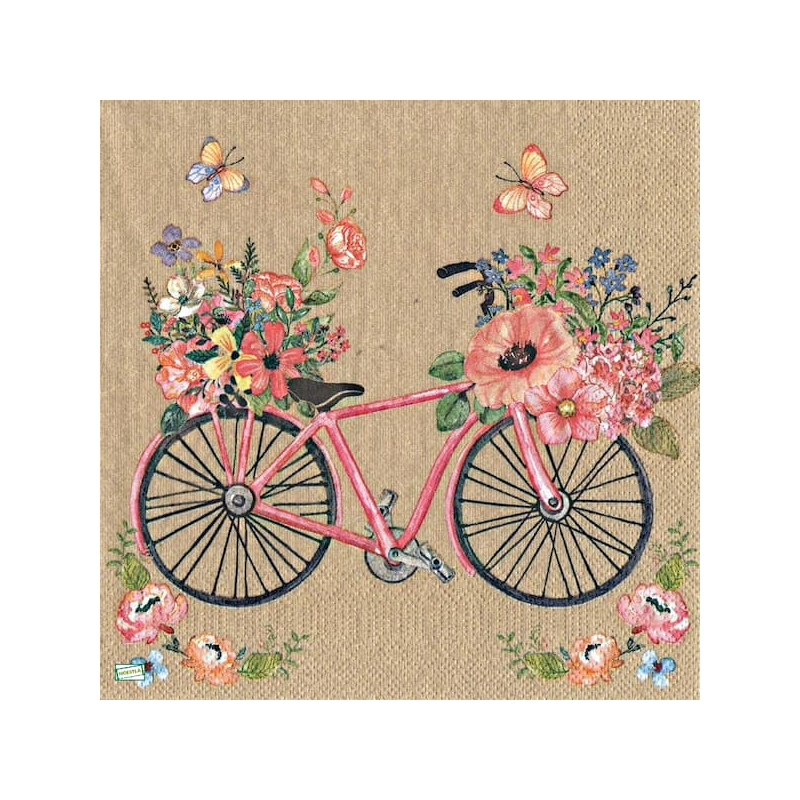 1 serviette papier Le Vélo-13