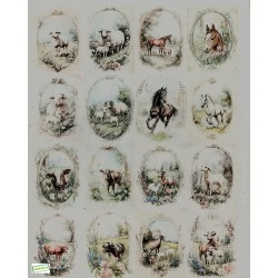 1papier de riz Animaux-R2575