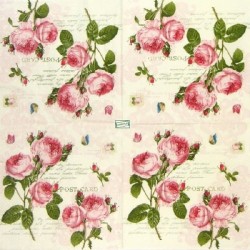 1serviette papier Les Roses-11
