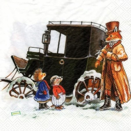 1 serviette papier Foxwood - 3