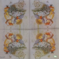 1 serviette papier Foxwood-13