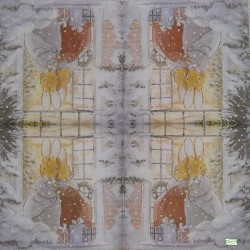 1 serviette papier Foxwood-14