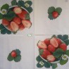 1 serviette Les fraises -5