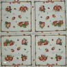 1 serviette Les fraises -45