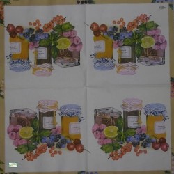 1 serviette Fruits rouges -52