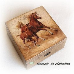 1serviette papier Chevaux-20
