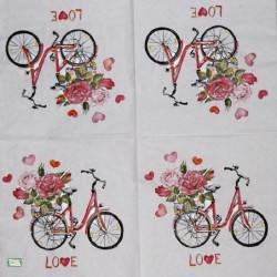 1 serviette papier Le Vélo -19
