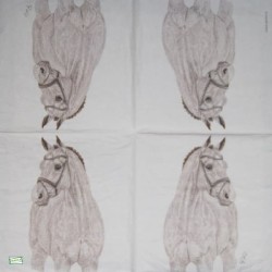 1serviette papier Cheval-52