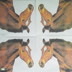 1serviette papier Cheval-60