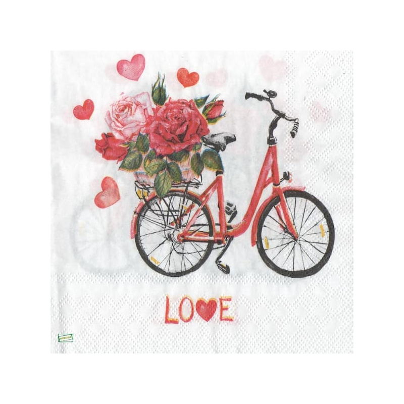 1 serviette papier Le Vélo -19