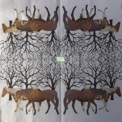 1serviette papier Chevaux-44