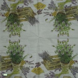1 serviette papier Lavande -4