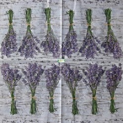 1 serviette papier Lavande -6