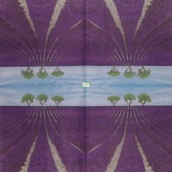 1 serviette papier Lavande -11