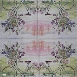 1 serviette papier Le Vélo -21